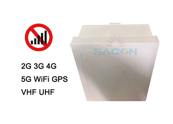 10 canaux brouilleur de signal 5G avec portée de 50m et puissance de sortie de 26W pour le blocage de téléphone portable