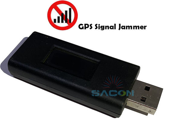 Détecteur de signaux GPS à disque USB avec écran LED et blocage de signal compact de 15 m