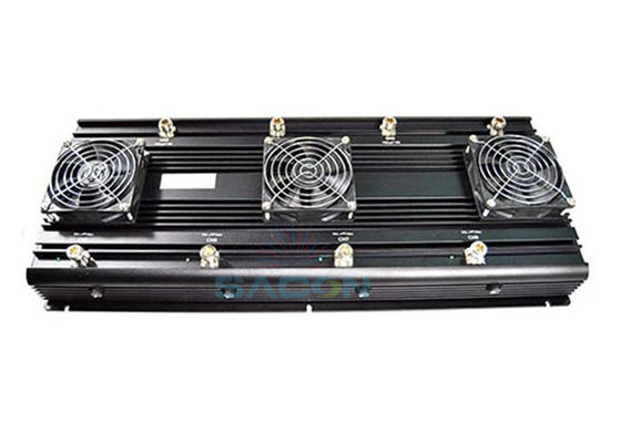 Un puissant brouilleur de signaux GPS UAV de 120W avec 6 antennes Omni Glass