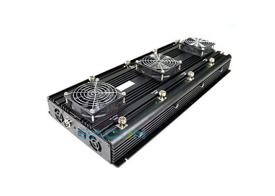 Un puissant brouilleur de signaux GPS UAV de 120W avec 6 antennes Omni Glass