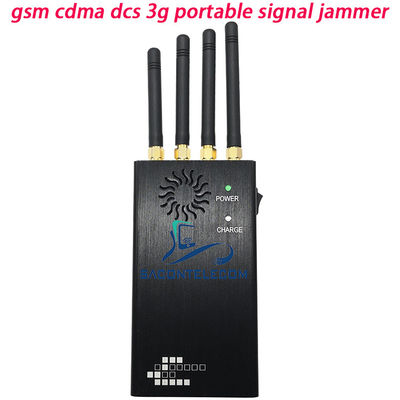 2W Brouilleur de signal portable avec une portée de 15m bloque les signaux de téléphone portable 2G 3G 4G