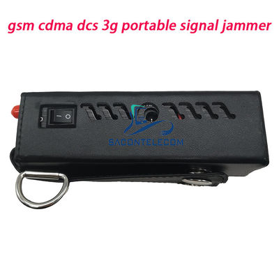 4 Canaux 2W Puissance 15m Portée Brouilleur de Signal Portable et Brouilleur de Téléphone Portable pour Blocage WiFi GPS