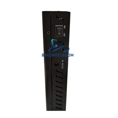 Brouilleur de signal portable avec batterie 8000mAh 3 bandes 315MHz 433MHz 868MHz et portée de 100m