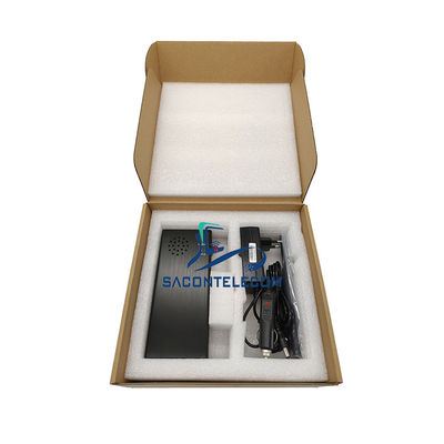 Brouilleur de signal portable avec batterie 8000mAh 3 bandes 315MHz 433MHz 868MHz et portée de 100m