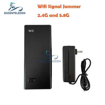 Brouilleur de signal WiFi 3 canaux AC240V avec portée de 20m et batterie portable de 4000mAH