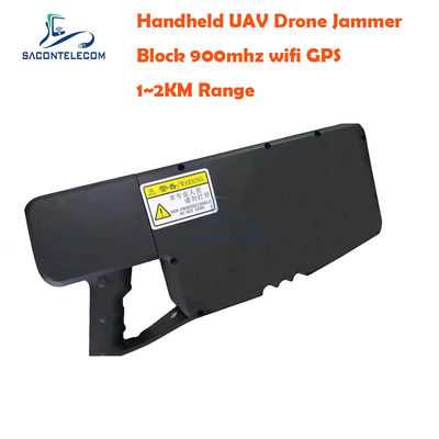 GPS 2.4G UAV Drone signal brouilleur 4000mAh 1,2 km 40w RF Bluetooth