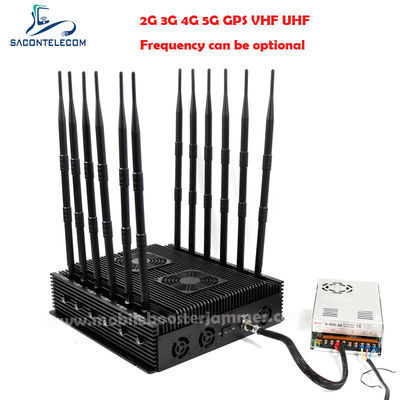 Radius 80m 12 canaux 24 heures de fonctionnement Détecteur de signal pour VHF UHF GPS Localisateur 5G