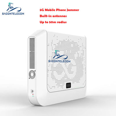 12 canaux de signal de bureau avec un rayon de 50m et des antennes intégrées pour un blocage sécurisé du téléphone mobile