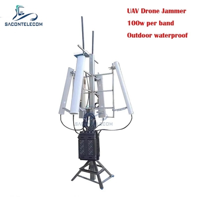 700w à l'extérieur imperméable à l'eau 3KM drone signal de brouilleur GPS signal de brouilleur Blocker