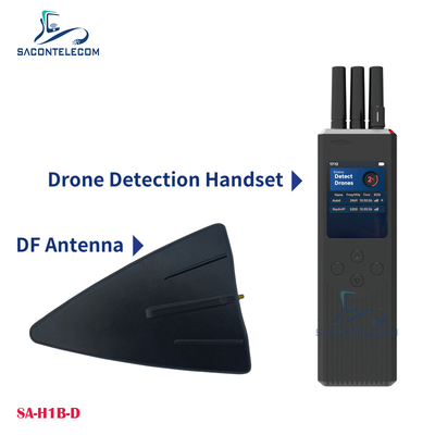 Détecteur de signaux de drone portable série DJI, détection de drone FPV jusqu'à 3 km de distance
