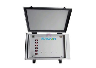 250w WiFi 4G haut débit brouilleur de signal rayon jusqu'à 300m avec AC100-240V DC27V