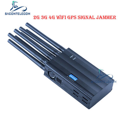 LTE 2600 AC100V Brouilleur de signal portable 2G 3G 4G GSM DCS Wifi Brouilleur GPS