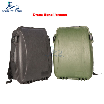 Sac à dos Blocage de signal de drone 900mhz 400mhz GPS Wifi intégré à la batterie